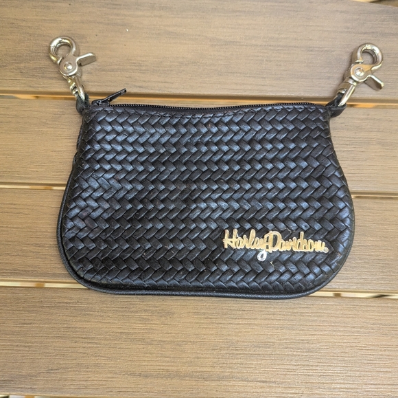 Harley-Davidson Handbags - Harley Davidson Leather Hip Bag, Belt bag purse Genuine Harley Davidson